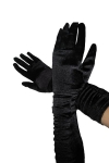 Черные элегантные перчатки
