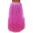 Гавайская юбка розовая