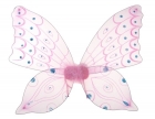 Крылья небесной бабочки розовые