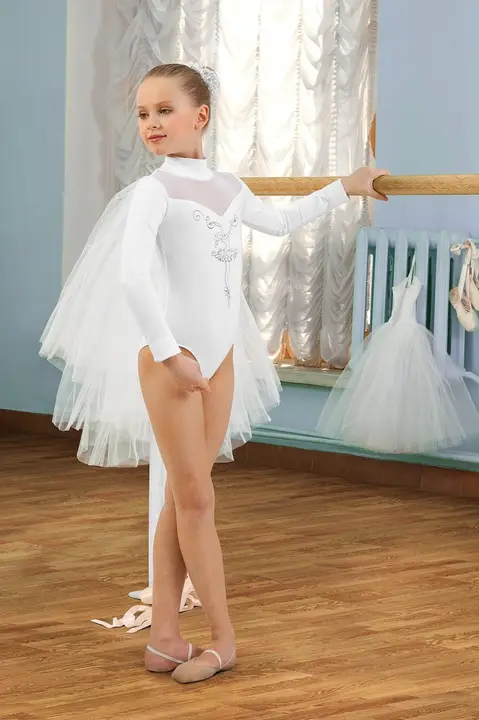 Купальник спортивный (боди) для девочек