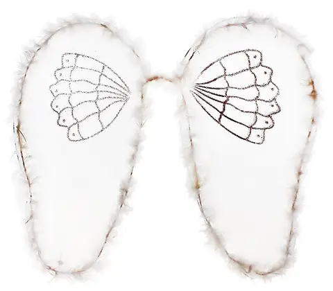 Маленькие крылья ангела белые