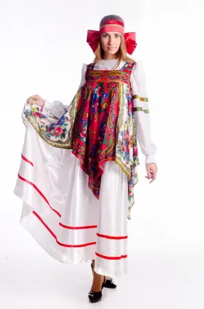 Русский народный с платками